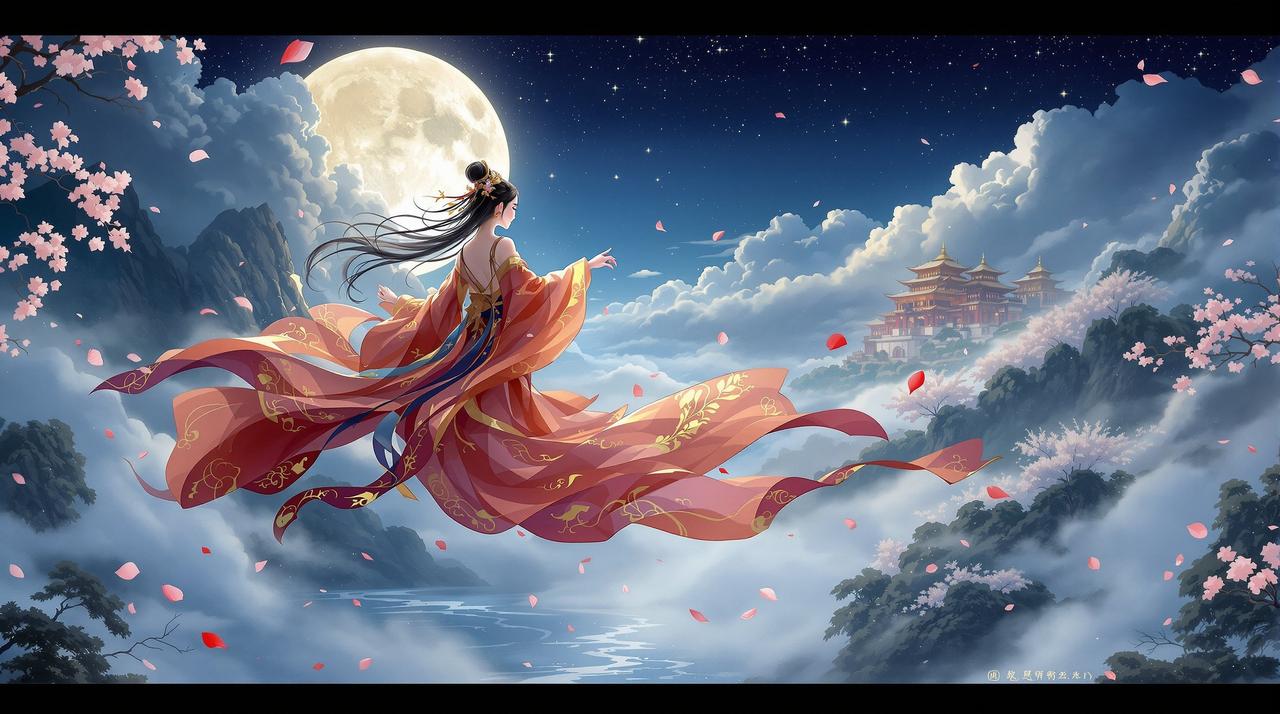 动漫视频 - 翩若惊鸿的唯美国风,东方浪漫的视觉盛宴